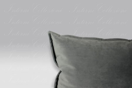 Cuscino Essential Velluto grigio Mastro Raphael