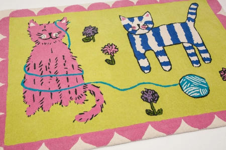 Tappeto baby cats Designers Guild Kids