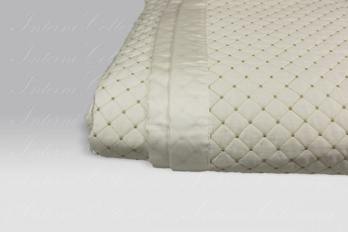 Quilt Viky avorio oro Dea