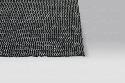 Tappeto Palas PVC nero-grigio Swedy Monfri Design