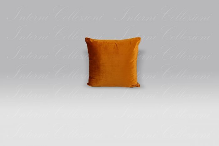 Cuscino Living Velluto ruggine Borbonese