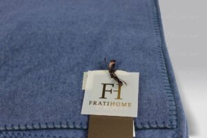 Plaid Soft Cotton Pile blu Frati Home