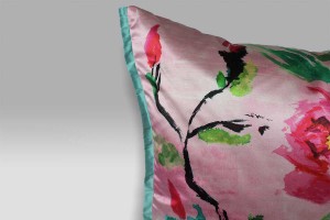 Cuscino 60x60 Chinese Peony Fuchsia Designers Guild