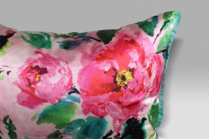 Cuscino 60x60 Chinese Peony Fuchsia Designers Guild