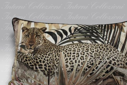 Cuscino Savana 02 leopardo Casa Anversa