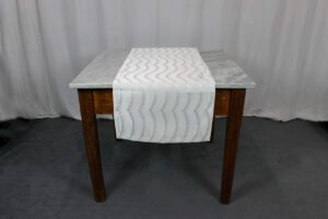 Runner Jasmine silver Blumarine