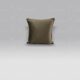 Cuscino Velvet unito marrone David Home Collection