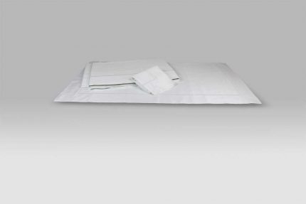 Completo Lenzuola BeB bacchettina bianco Mastro Raphael