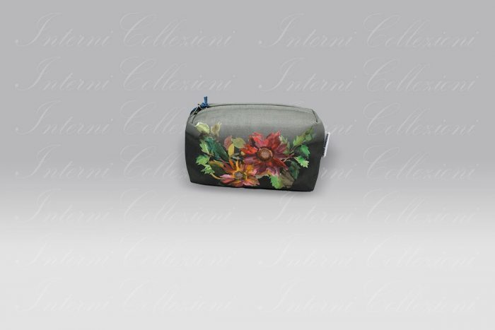 Trousse Indian Sunflower Graphite small Designers Guild