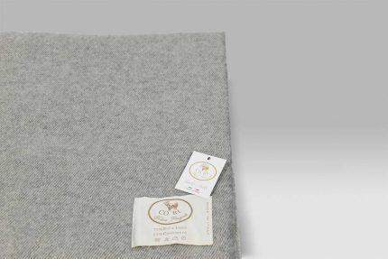 Plaid Eolo grigio Copertificio Biellese