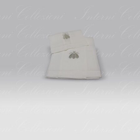 Set Asciugamani Linen Spa bianco Mastro Raphael