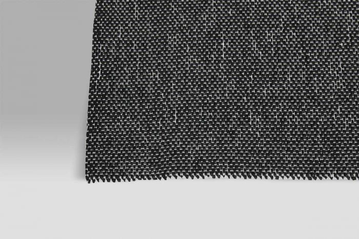Tappeto Guida da Cucina PVC Duetto bianco-nero Monfri Design Swedy