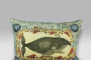 Cuscino Blue Coral Delft John Derian