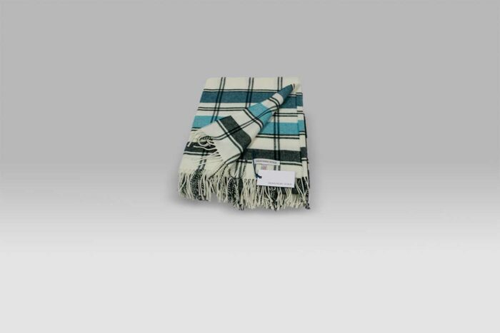 Plaid Bayswater Teal Designers Guild
