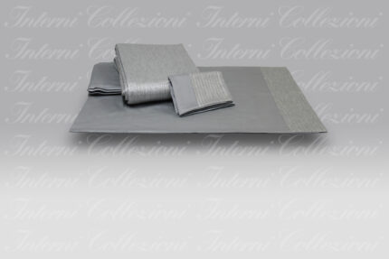 Completo Sacco Decor 2 grigio lurex Dea