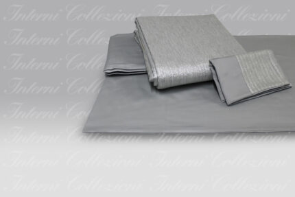 Completo Sacco Decor 2 grigio lurex Dea