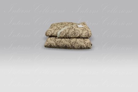 Quilt Brigitte sabbia-marrone David Home Collection