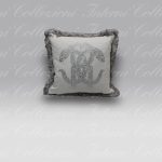 Cuscino Crystal Snake ivory Roberto Cavalli