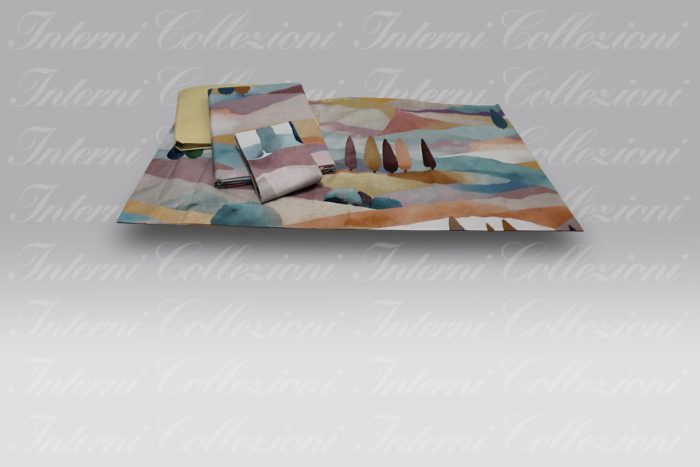Completo Letto Toscana coccio Tessitura Randi