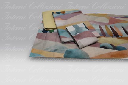 Completo Letto Toscana coccio Tessitura Randi