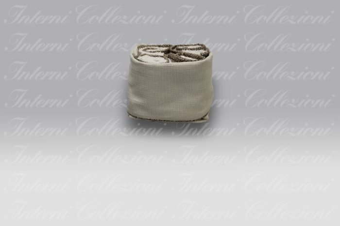 Set 4 Lavette + Basket Lounge avorio Borbonese