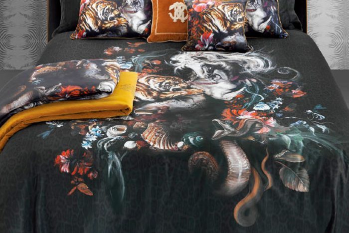 Quilt Michelangelo black Roberto Cavalli