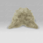 Tappeto Peau neutro-tortora Habidecor