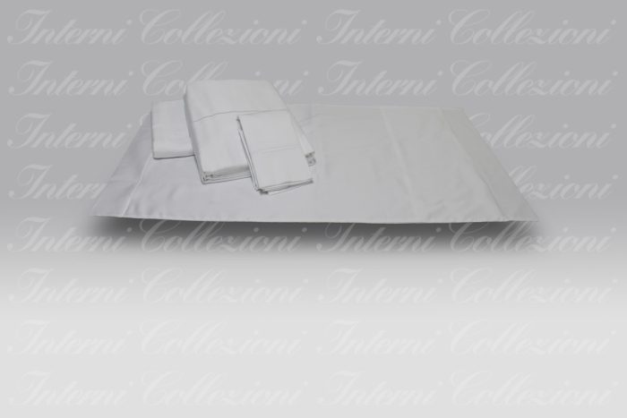 Completo Copripiumino Elite bianco Tessitura Randi