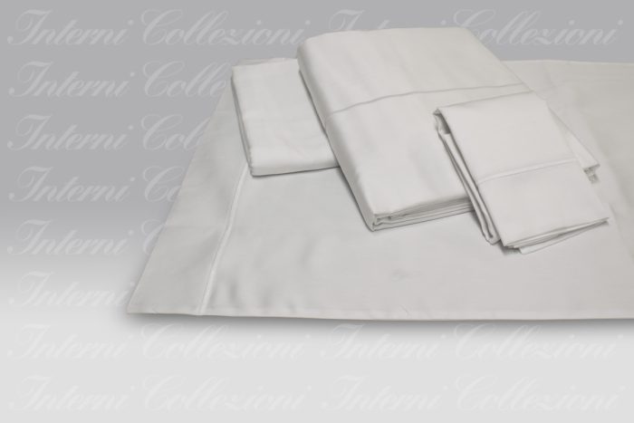 Completo Copripiumino Elite bianco Tessitura Randi