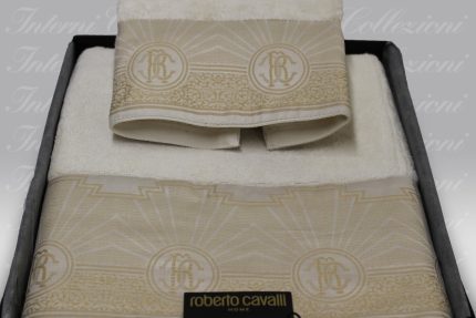 Set Spugna Royal Collection gold Roberto Cavalli