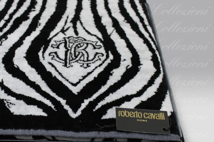 Telo Doccia Freedom black Roberto Cavalli