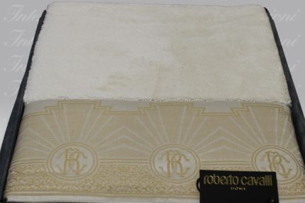 Telo doccia Royal Collection gold Roberto Cavalli
