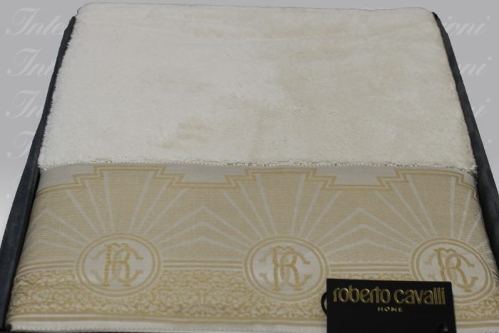 Telo doccia Royal Collection gold Roberto Cavalli