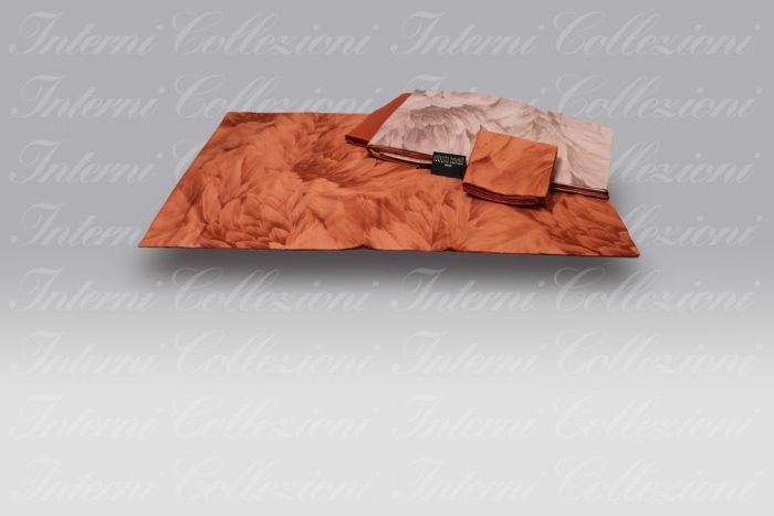 Completo Letto Feathers coral Roberto Cavalli