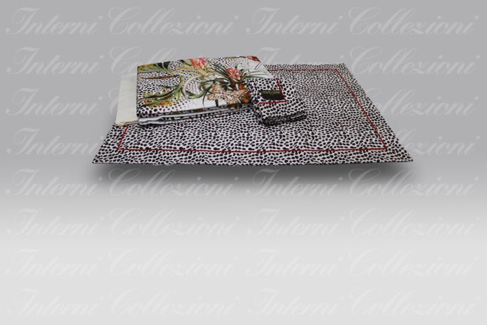 Completo Sacco Floral Reef ivory Roberto Cavalli