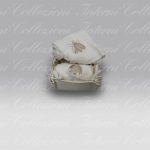 Set 2 Lavette Api Satin avorio-cipria Mastro Raphael