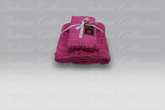 Set Spugna Petali fucsia Tessitura Randi