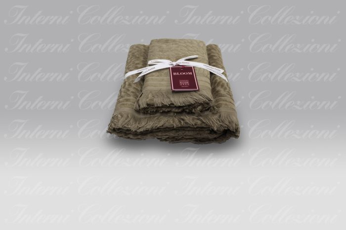 Set Spugna Petali tortora Tessitura Randi