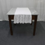 Runner Giselle bianco Opificio dei Sogni