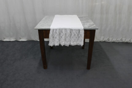 Runner Giselle bianco Opificio dei Sogni