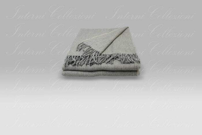 Plaid Glenn grey Co.Bi. - Copertificio Biellese