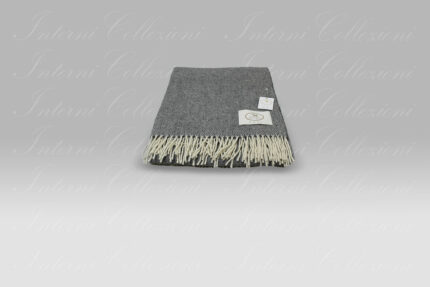 Plaid Thomas grigio Co.Bi. - Copertificio Biellese