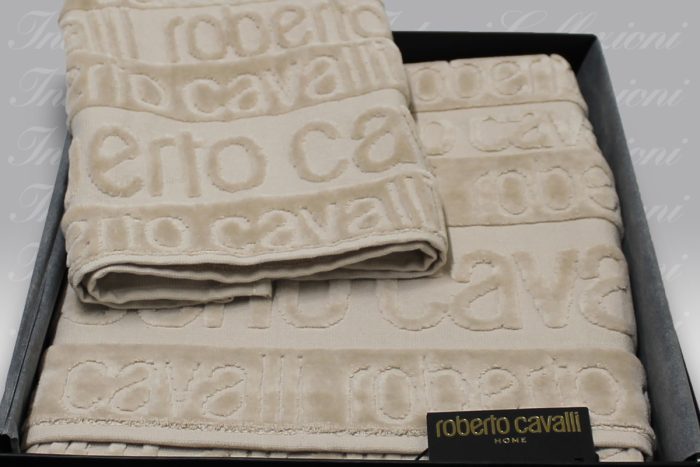 Set Spugna Written sand Roberto Cavalli