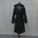 Accappatoio Okapi black Roberto Cavalli