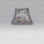 Canovaccio Primula Blu Tessitura Toscana Telerie