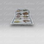 Canovaccio Reef turquoise Tessitura Toscana Telerie