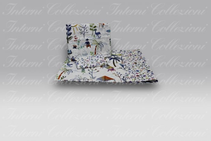 Parure Sacco Izylinens Coco Tessitura Toscana Telerie