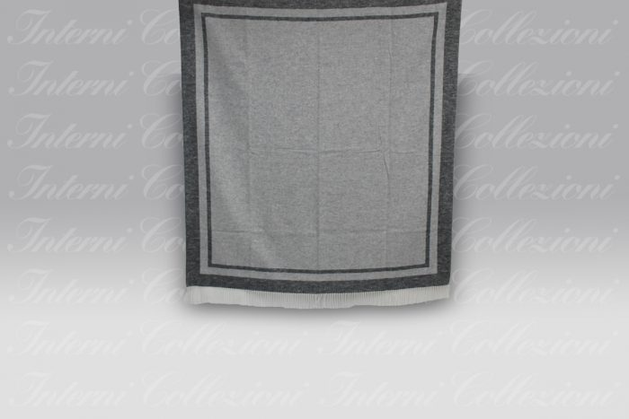 Plaid Country grigio Frati Home
