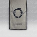 Telo Mare Rope blu Trussardi