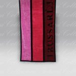 Telo Mare Stripes bordeaux Trussardi